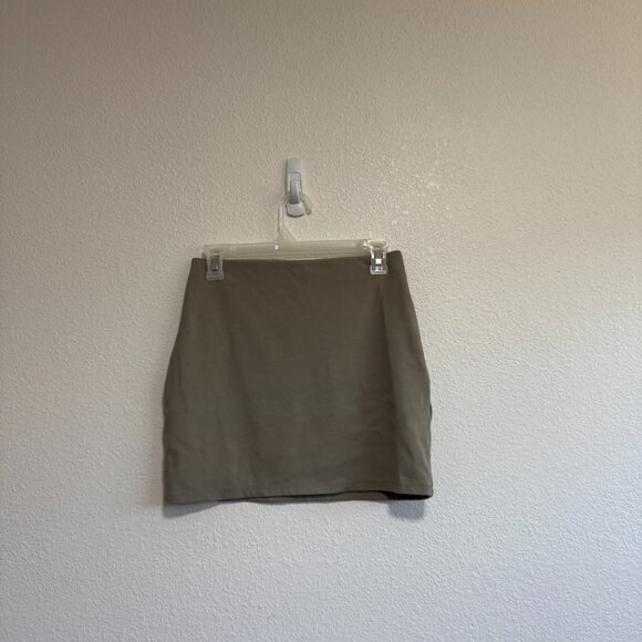 ARITZIA SUN DEH Gray Pencil Mini Skirt Small Business Casual - Picture 3 of 8